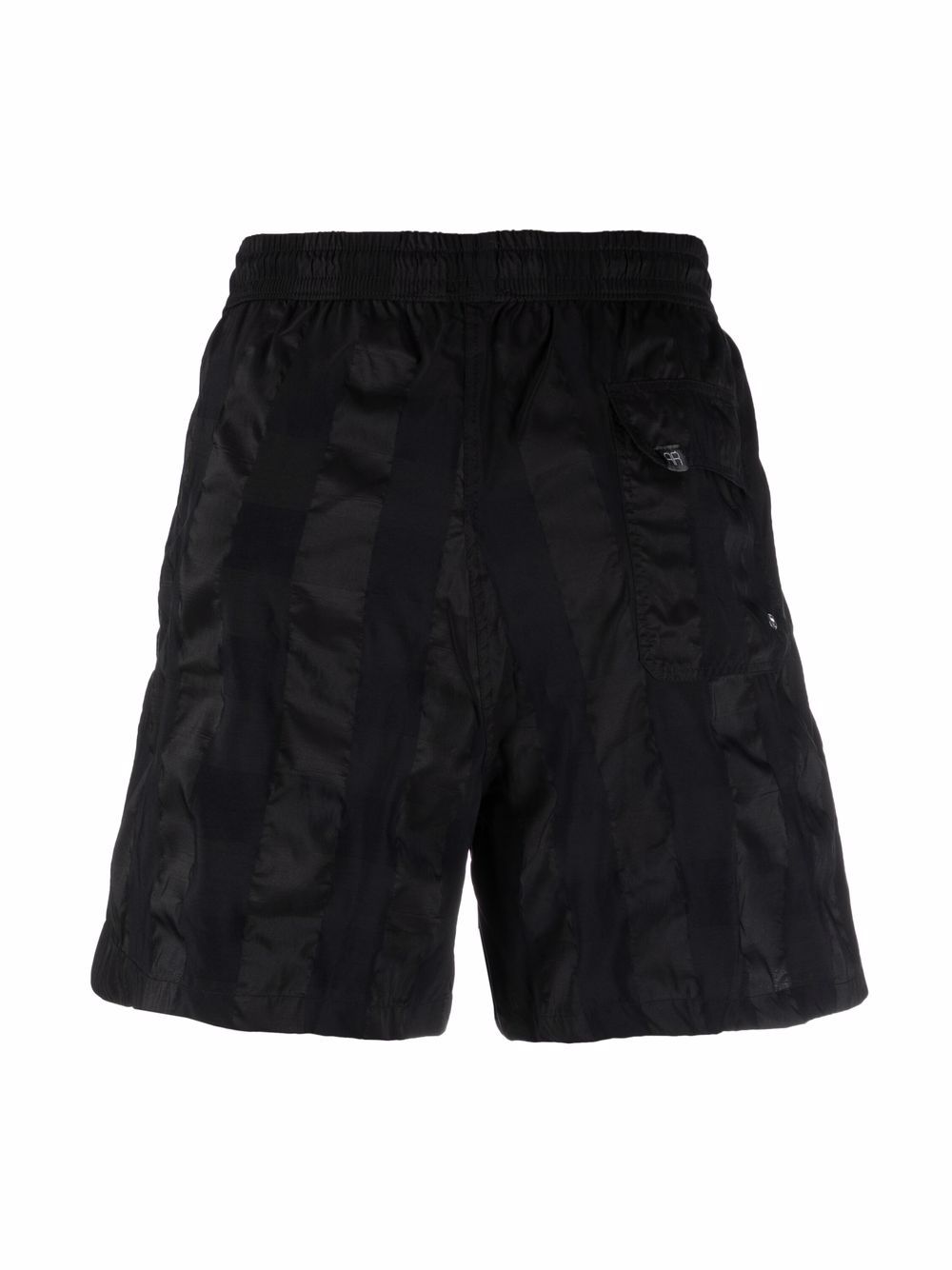 фото Antonella rizza narcos tonal-stripe swimming shorts