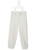 Bonpoint tapered track trousers - White