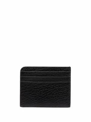 折りたたみ財布 Maison Margiela 24FW Stitched Logo Card Wallet SA1VX0005 P44 Maison Margiela Wallet with logo | Men's Accessories | Vitkac