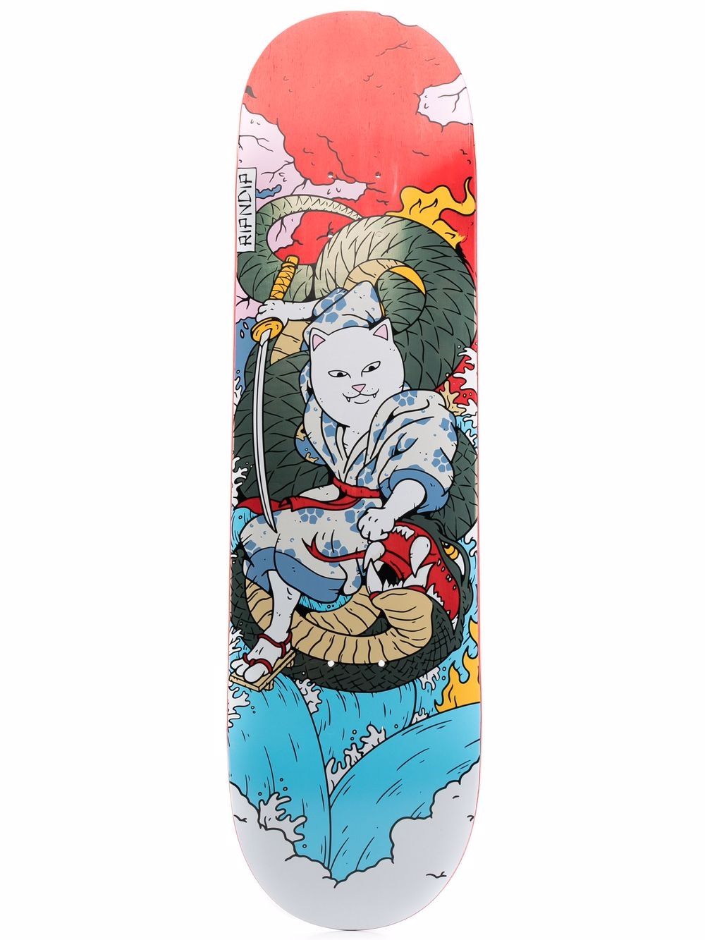 фото Ripndip nermurari warrior graphic-print skateboard