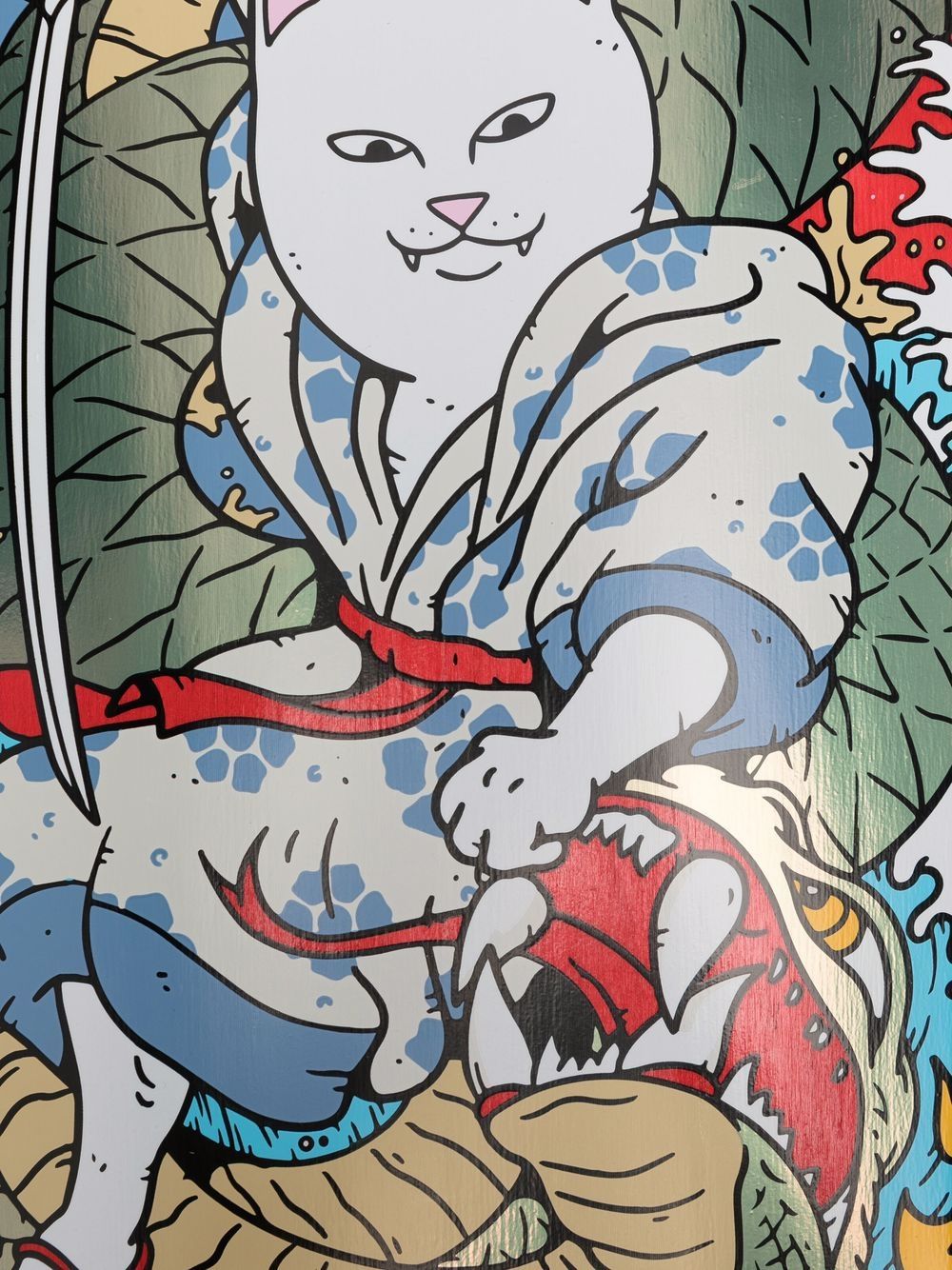 фото Ripndip nermurari warrior graphic-print skateboard