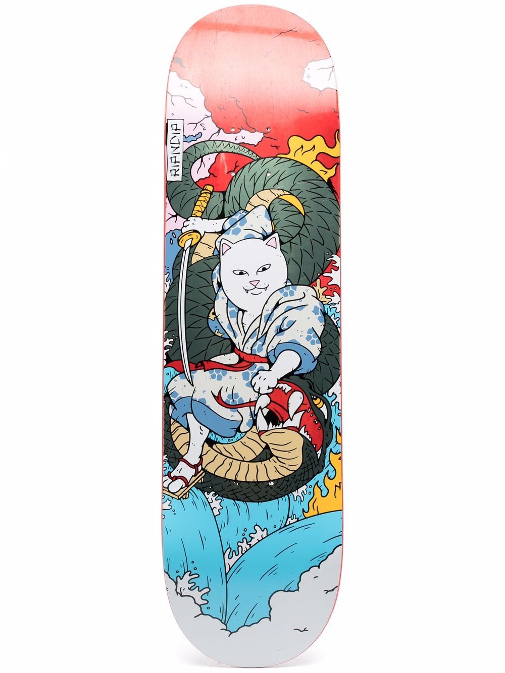 фото Ripndip nermurari warrior graphic-print skateboard