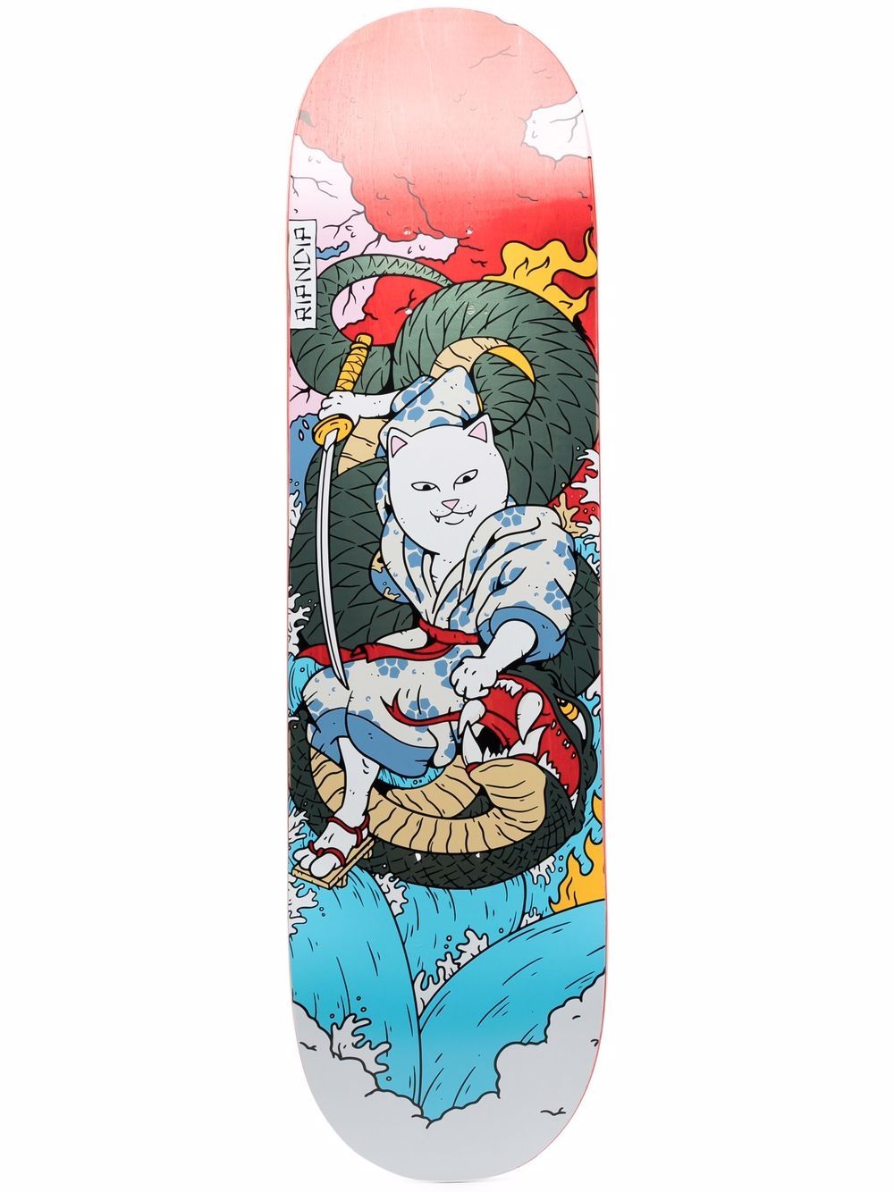 фото Ripndip nermurari warrior graphic-print skateboard