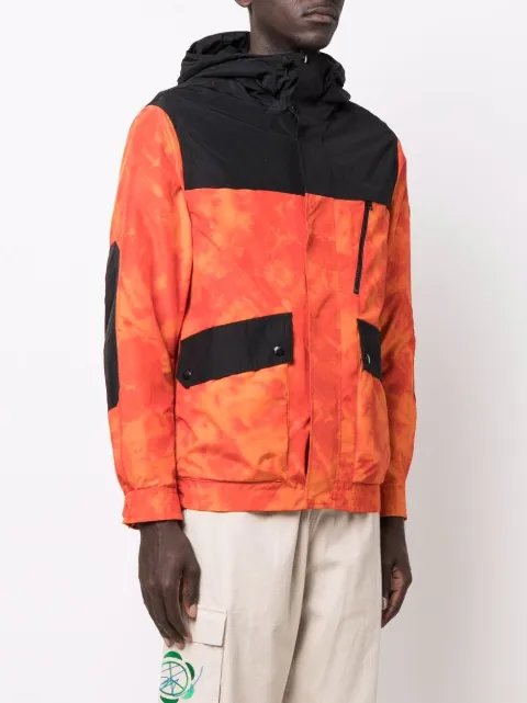 woolrich trek 扎染印花防风衣