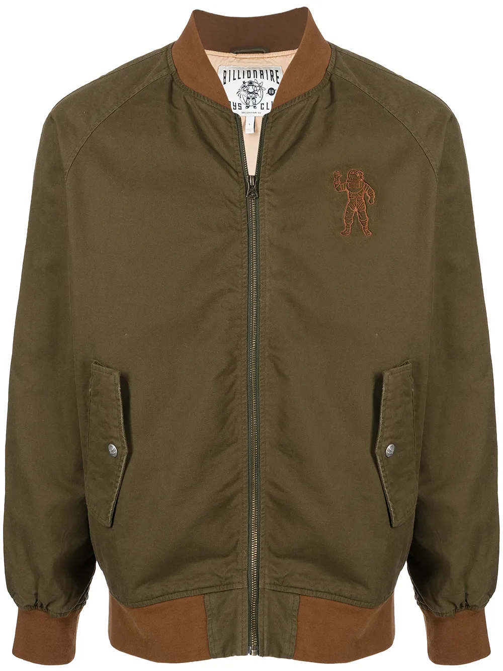 

Billionaire Boys Club chamarra bomber New World con estampado gráfico - Verde