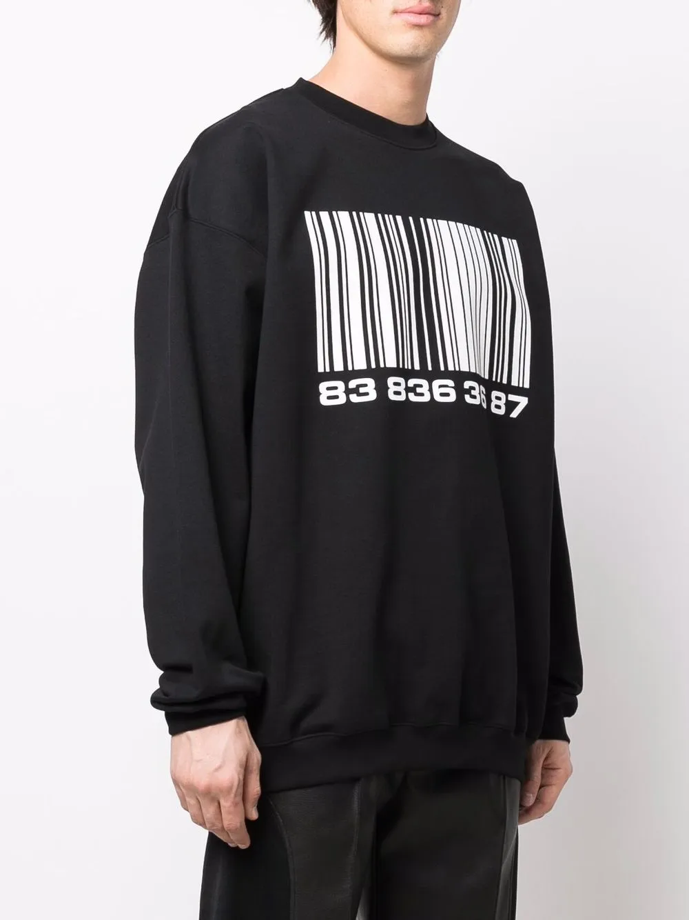 Alexander wang barcode sweatshirt new arrivals