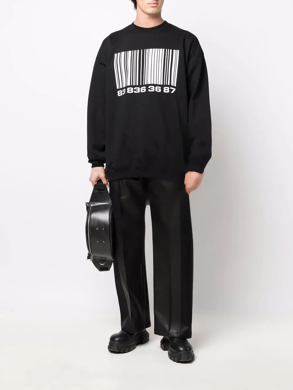 VTMNTS sweat à imprimé code barre | Sweats | Image 2