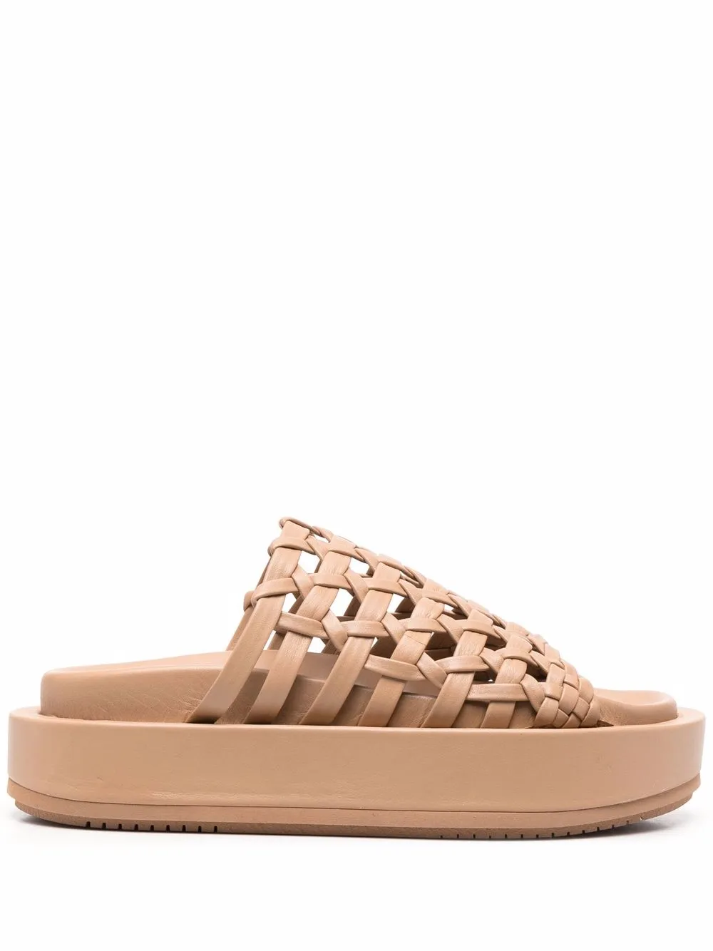 

Paloma Barceló Elisa woven slip-on slides - Neutrals
