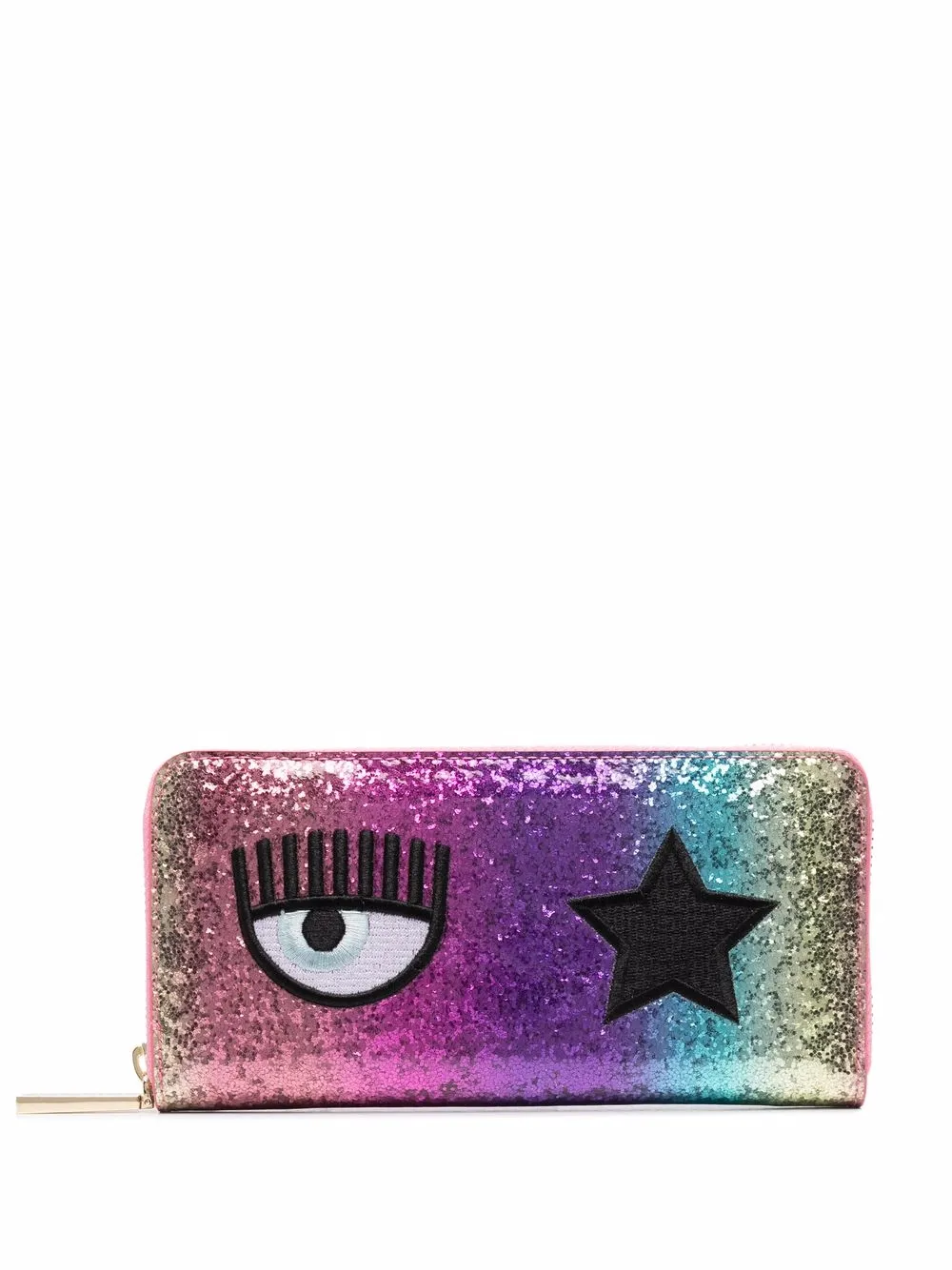 

Chiara Ferragni cartera Bold Eye - Rosado