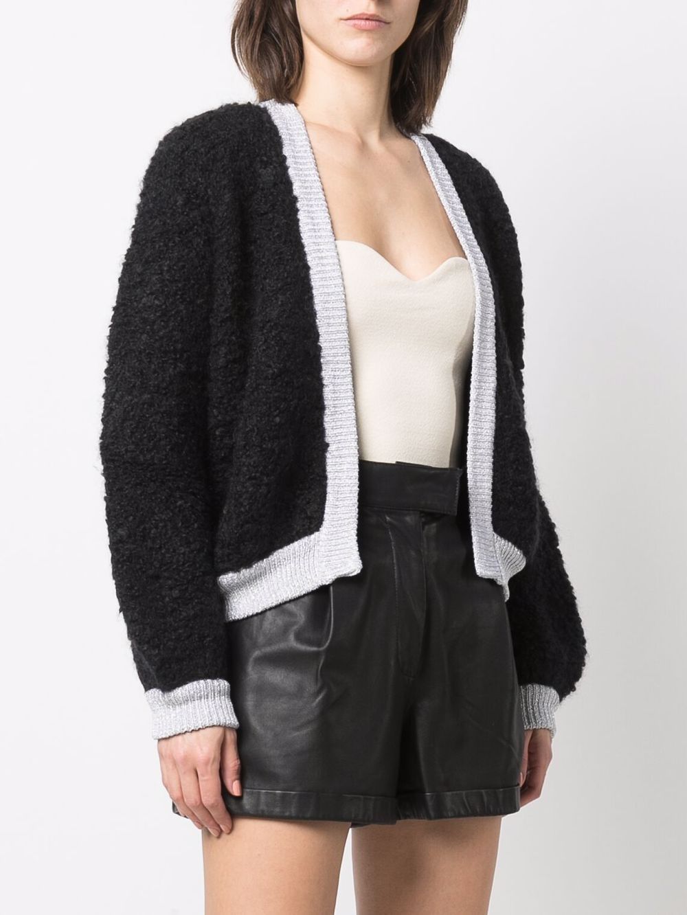 фото Antonella rizza open-front chunky knit cardigan