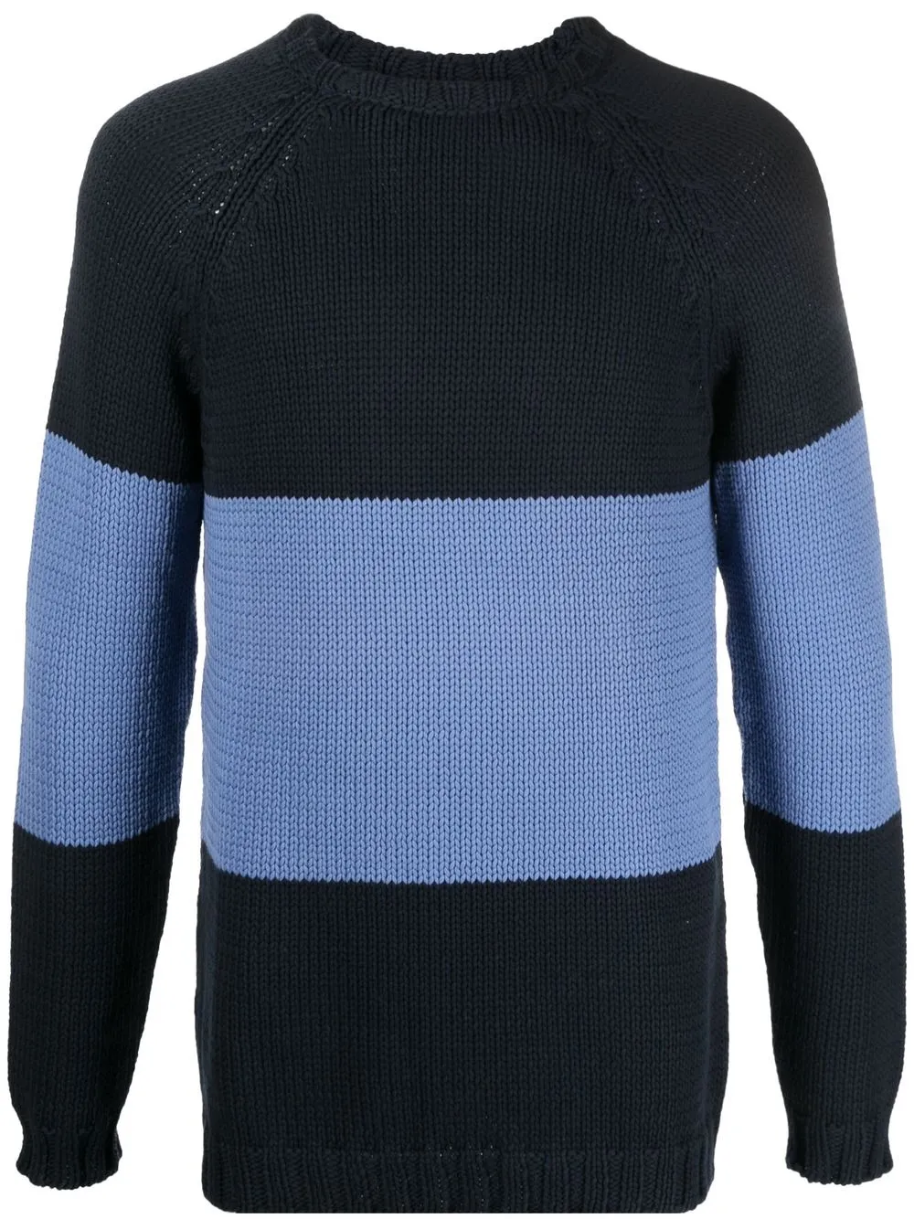 

Antonella Rizza two-tone knit jumper - Blue