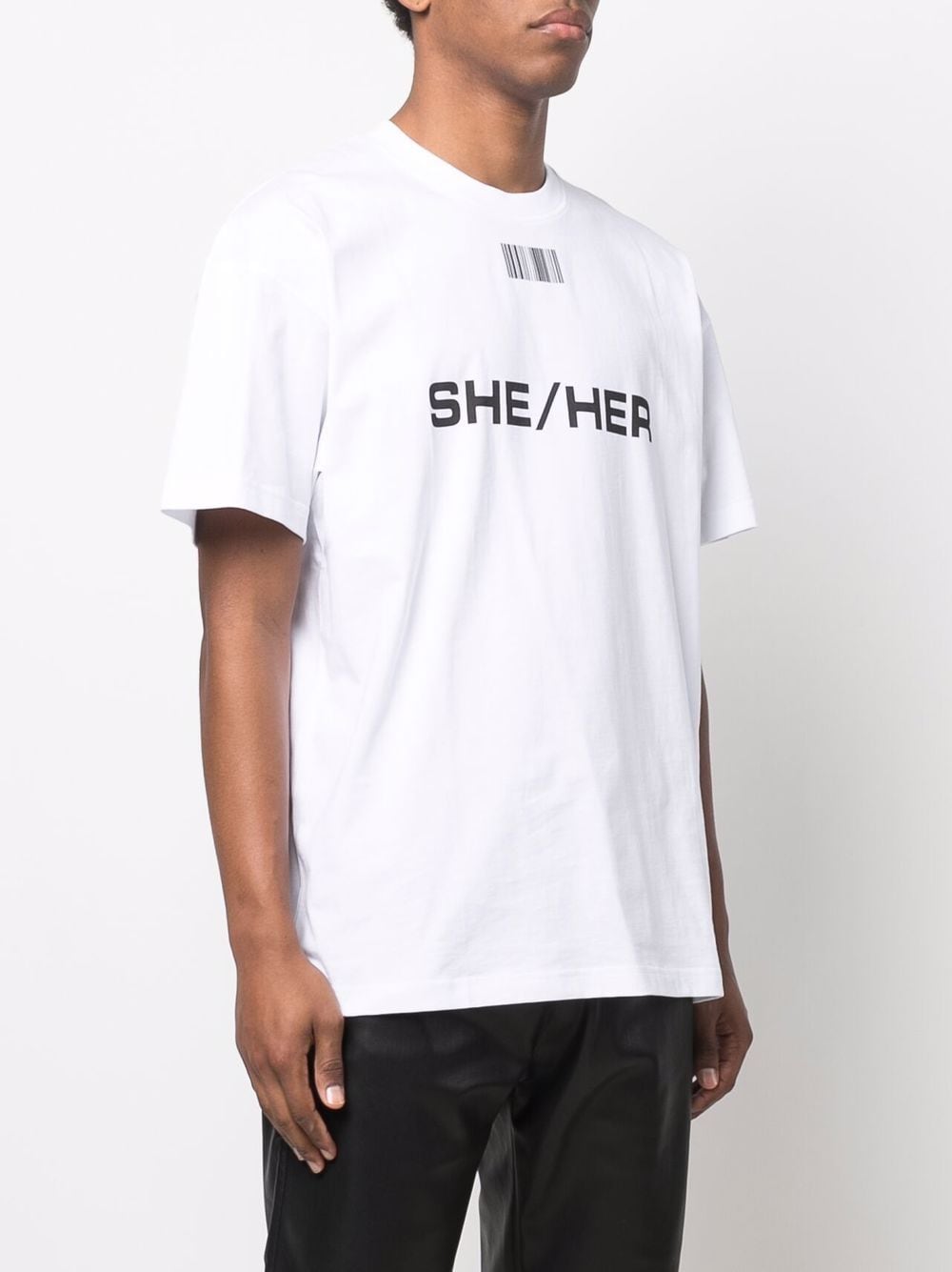 VTMNTS She Her Print T-shirt - Farfetch