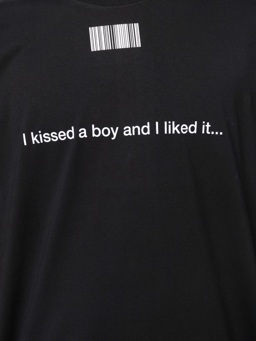 VTMNTS I Kissed A Boy T-shirt - Farfetch