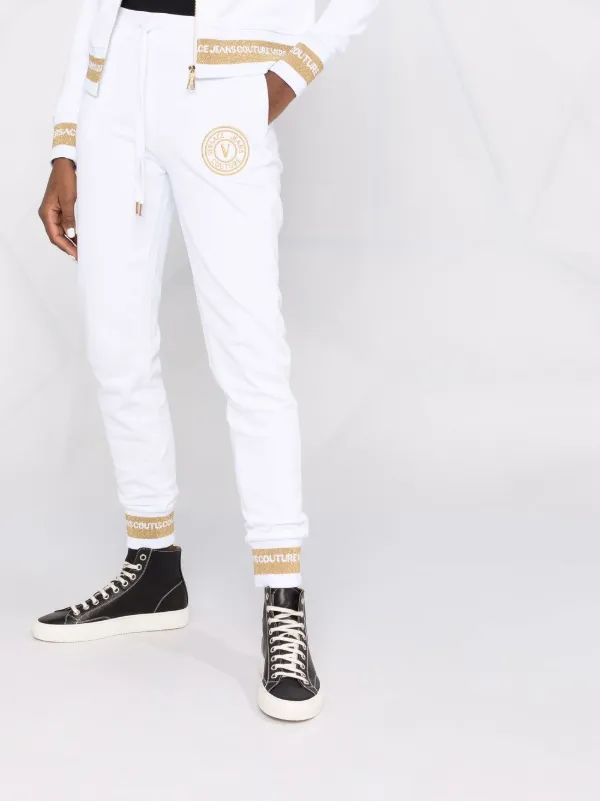 versace white pants