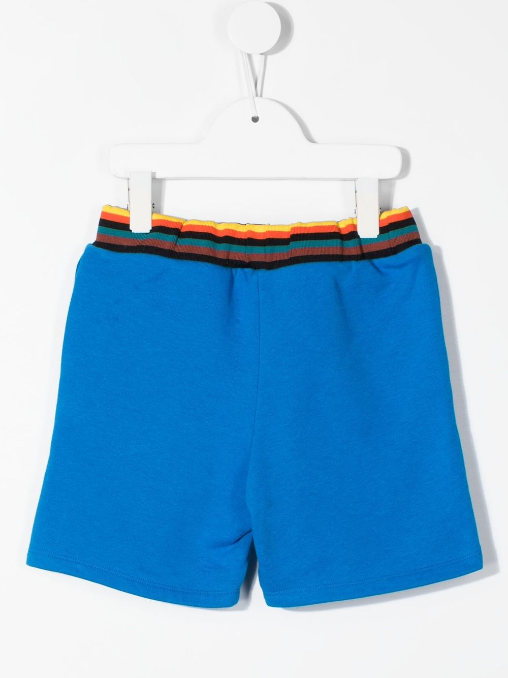 фото Paul smith junior teen zebra-patch track shorts