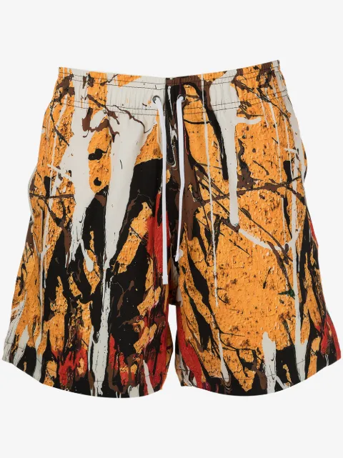 AMIRI paint-splatter shorts