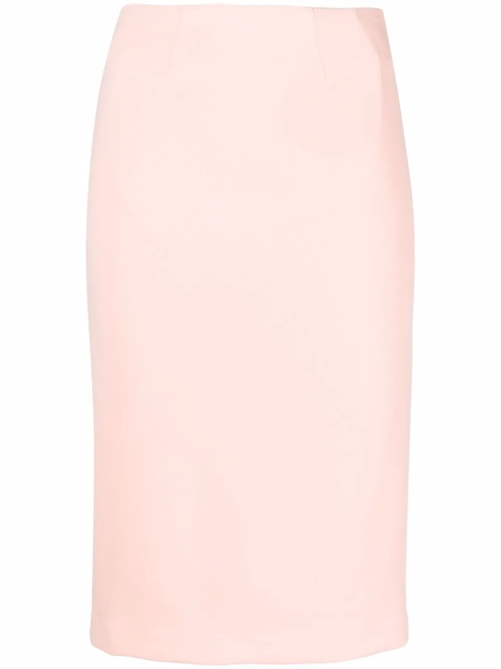 

Elisabetta Franchi logo-lettering pencil skirt - Pink
