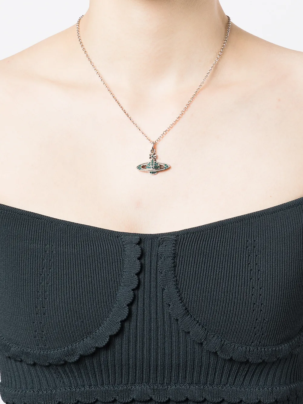 Vivienne Westwood Halsketting met hanger - Zilver
