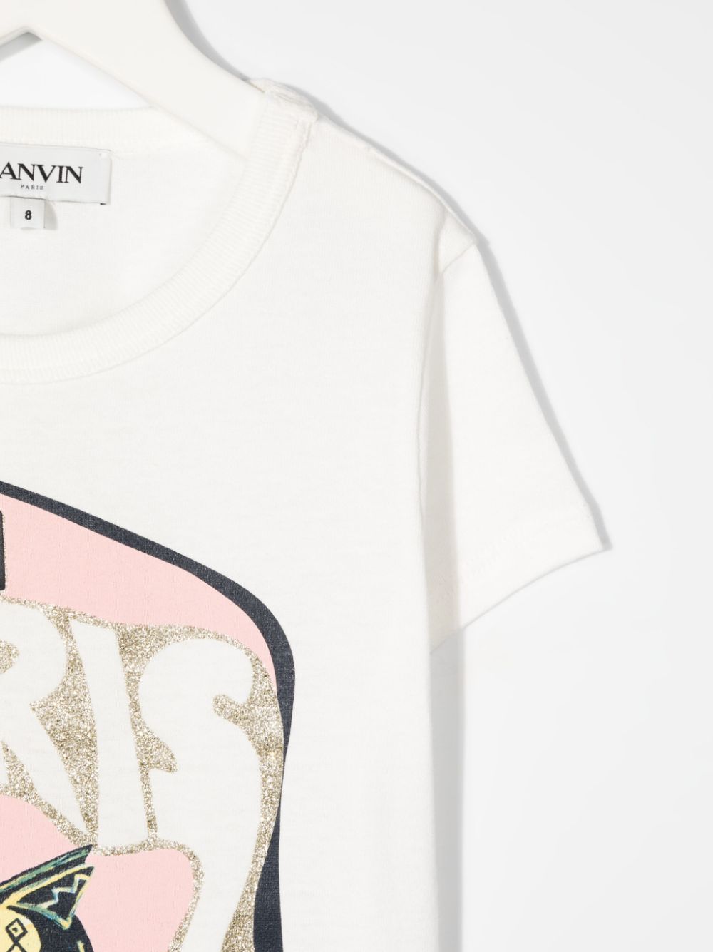 фото Lanvin enfant teen graphic-print cotton t-shirt