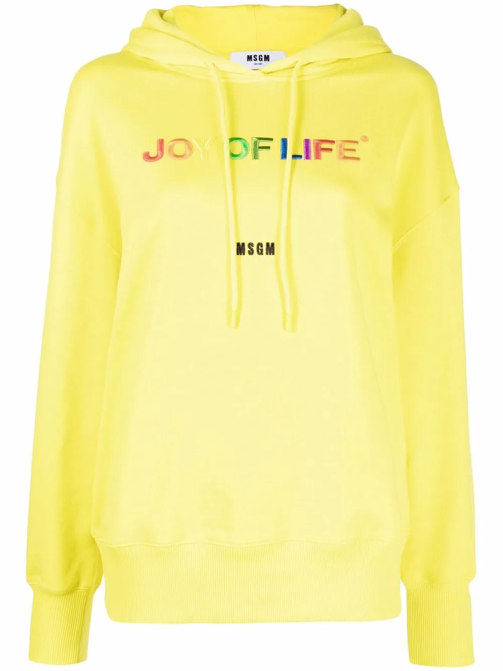 

MSGM hoodie Joy of Life - Amarillo