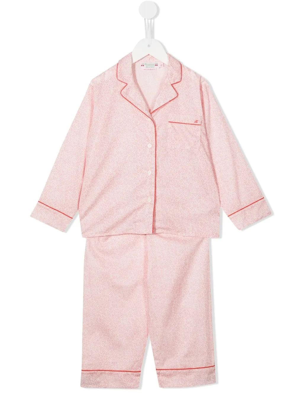 

Bonpoint ditsy-print pyjama set - Pink