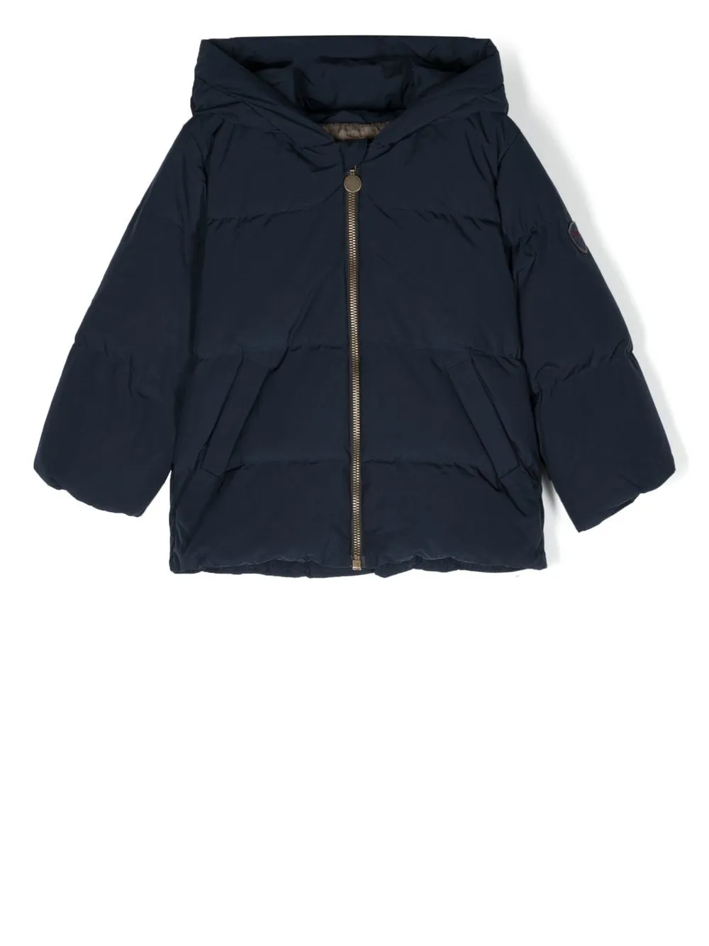 

Bonpoint hooded padded jacket - Blue