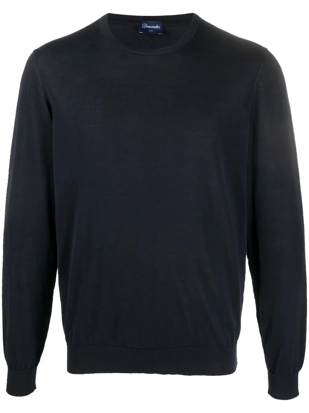 

Drumohr cotton crew-neck jumper - Blue