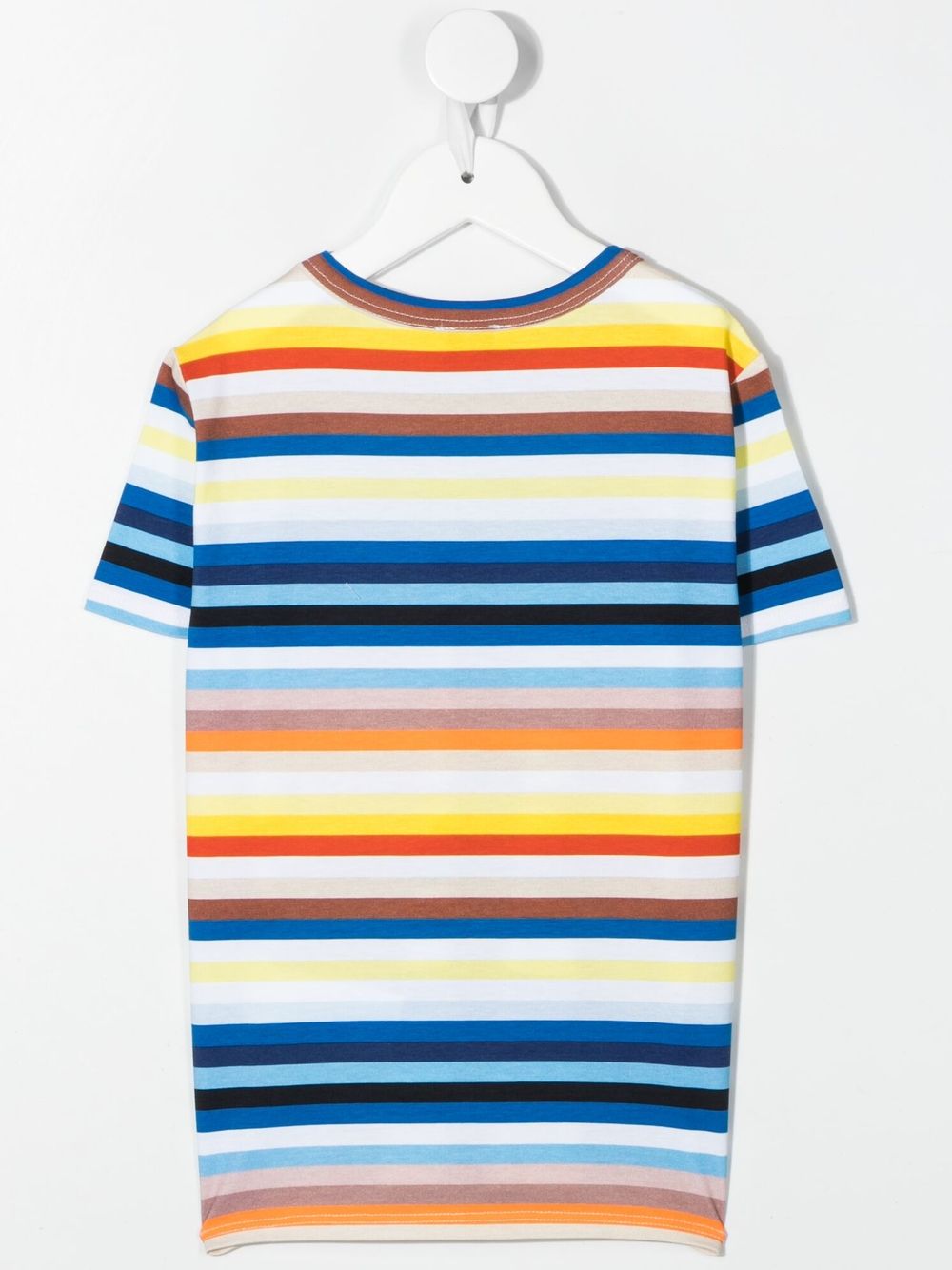 фото Paul smith junior teen stripe-print cotton t-shirt