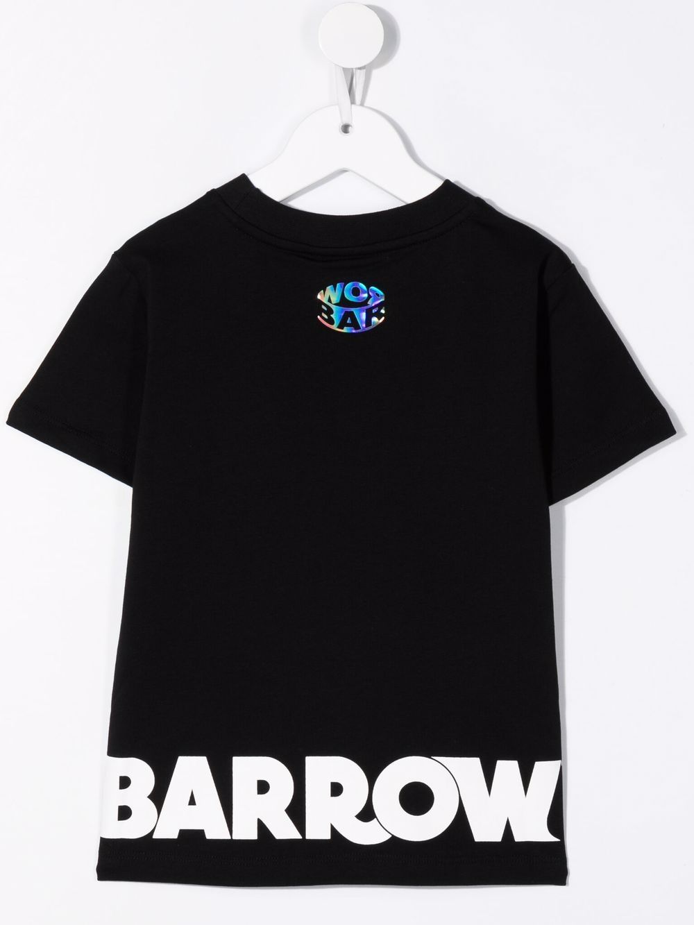 Barrow kids T-shirt met logoprint - Zwart