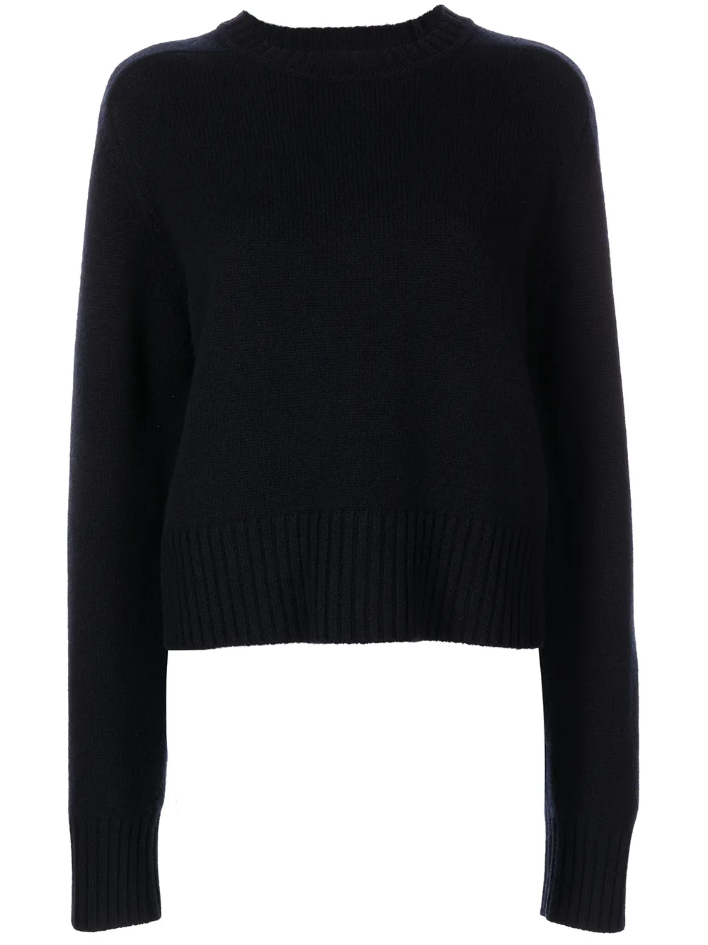 extreme cashmere crew neck cashmere jumper | Blue | Image 1