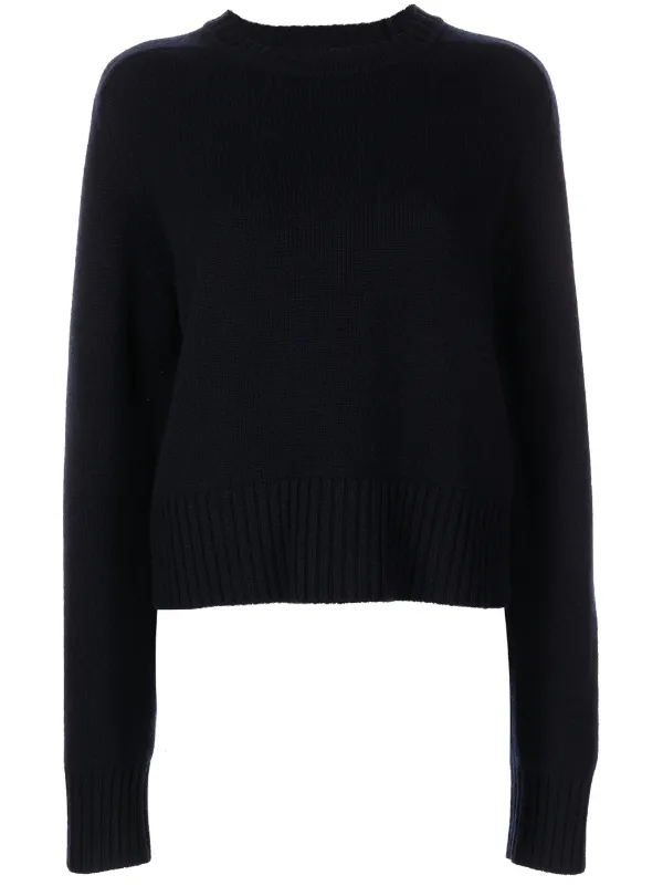 Extreme Cashmere Crew Neck Cashmere Jumper in Blue