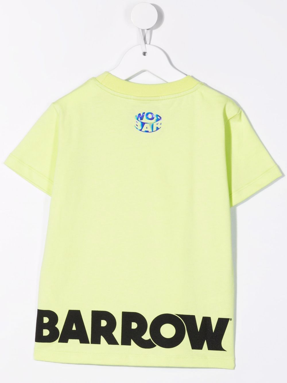 Barrow kids T-shirt met logoprint - Groen