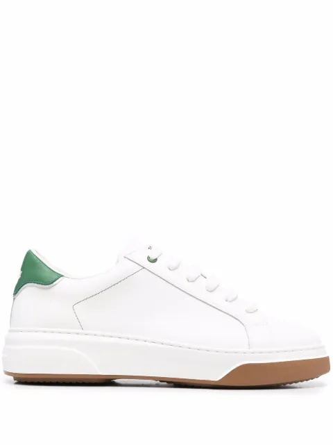 DSQUARED2 Bumper leather sneakers Men