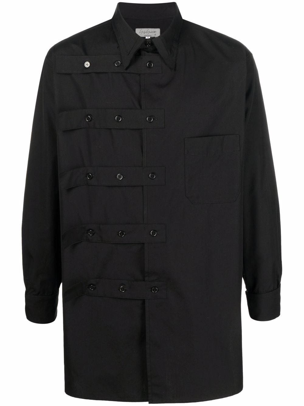 Yohji Yamamoto m-tack long-sleeve Shirt - Farfetch