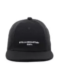 Stella McCartney logo-embroidered baseball cap - Black
