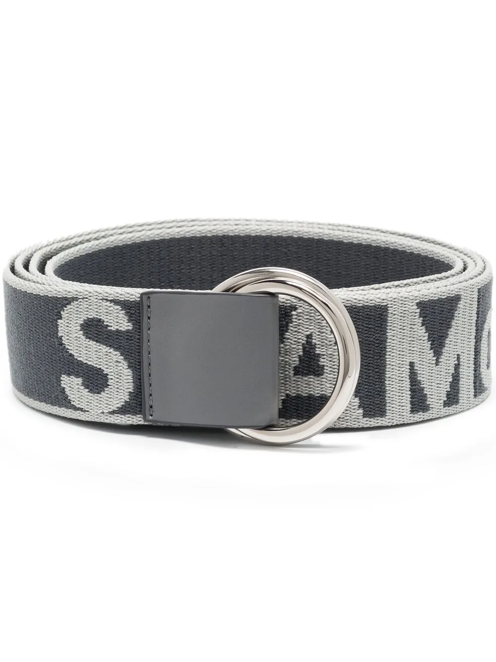 

Stella McCartney cinturón con logo - Gris