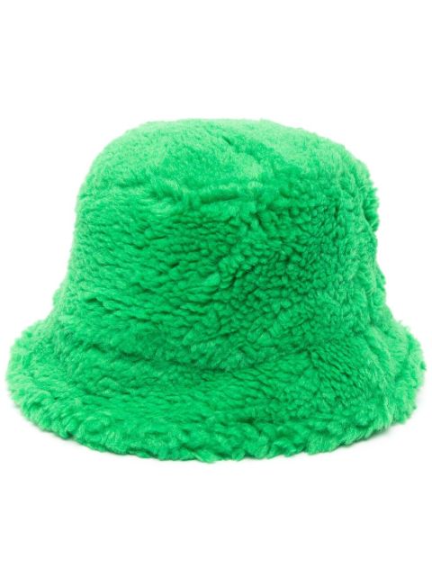 STAND STUDIO Wera faux-fur bucket hat