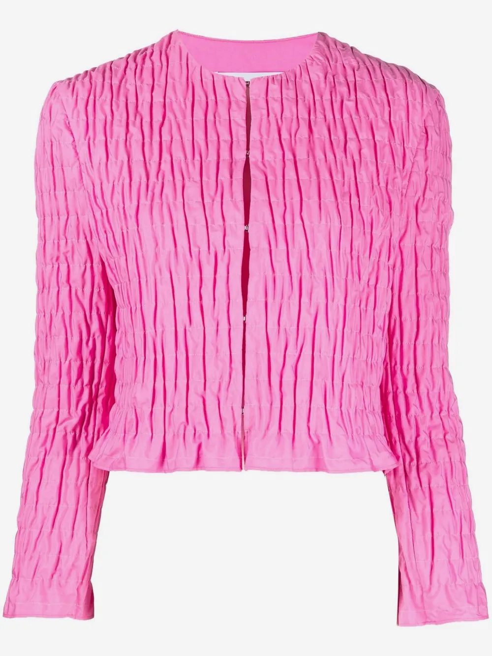MSGM ruffle-detail blouse | Pink | Image 1