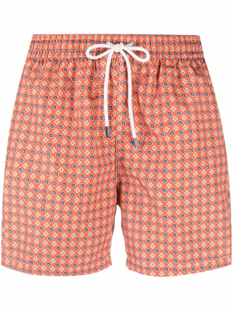 Fedeli graphic-print swimshorts