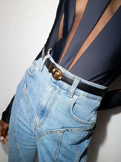 Versace Medusa Biggie leather belt 1004793DV3T - 1