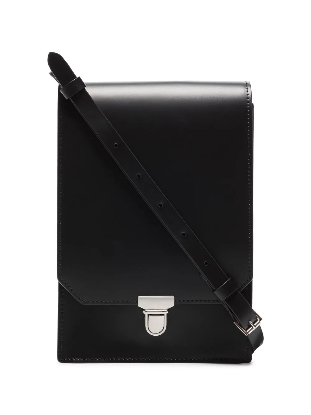 

MM6 Maison Margiela bolsa crossbody con diseño vertical - Negro