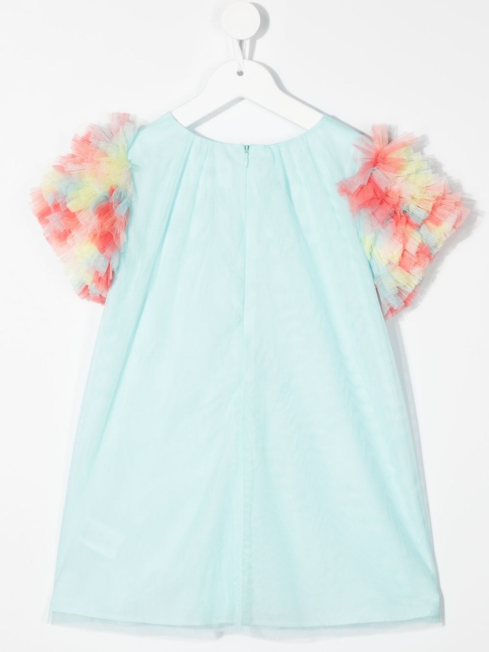 фото Charabia teen tulle-detail flared dress