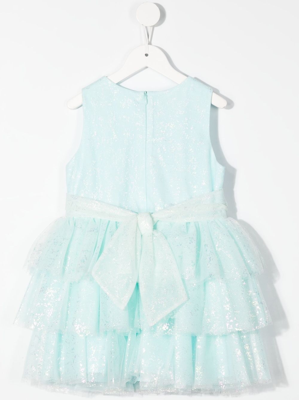 фото Charabia teen iridescent ruffled dress