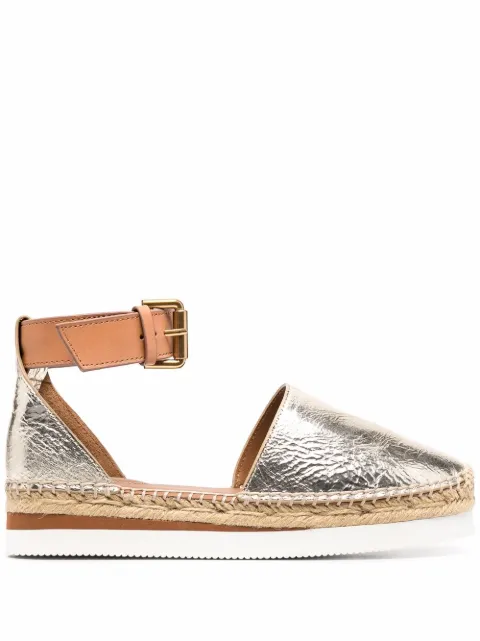 See by Chloé حذاء قماش بلمسة ميتاليك