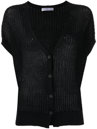 Fabiana Filippi short-sleeve Cardigan - Farfetch