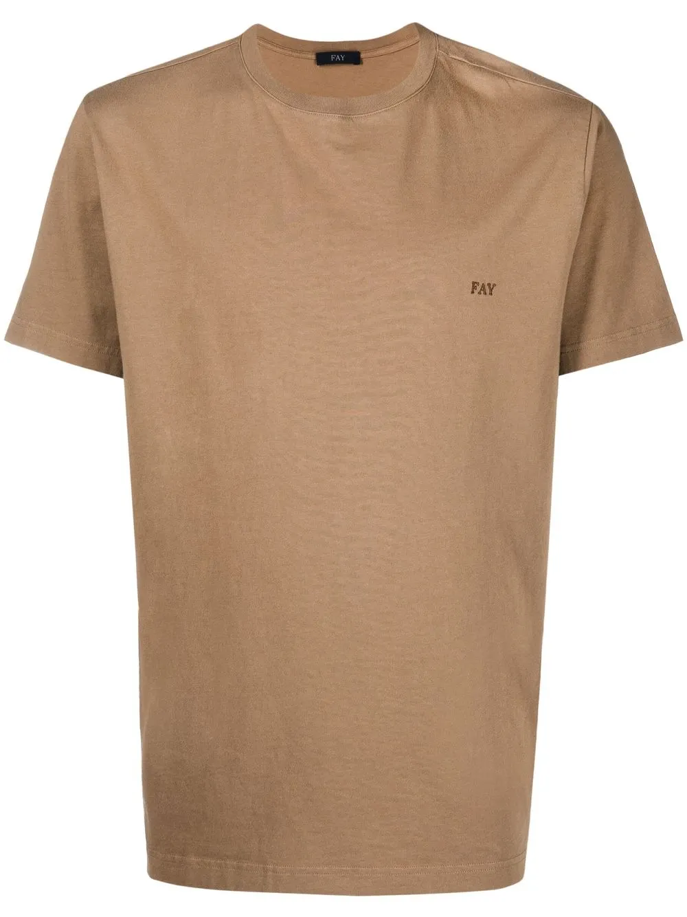 

Fay crew-neck t-shirt - Brown