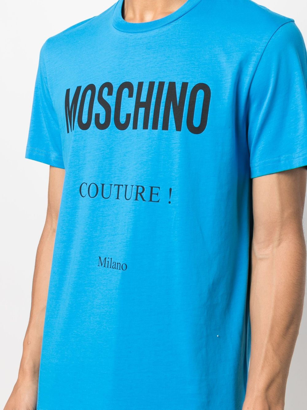 фото Moschino футболка с логотипом