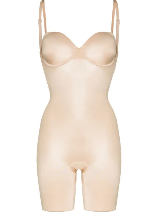 spanx SPANX Fancy Strapless Cupped スーツ | ニュートラル | FARFETCH JP
