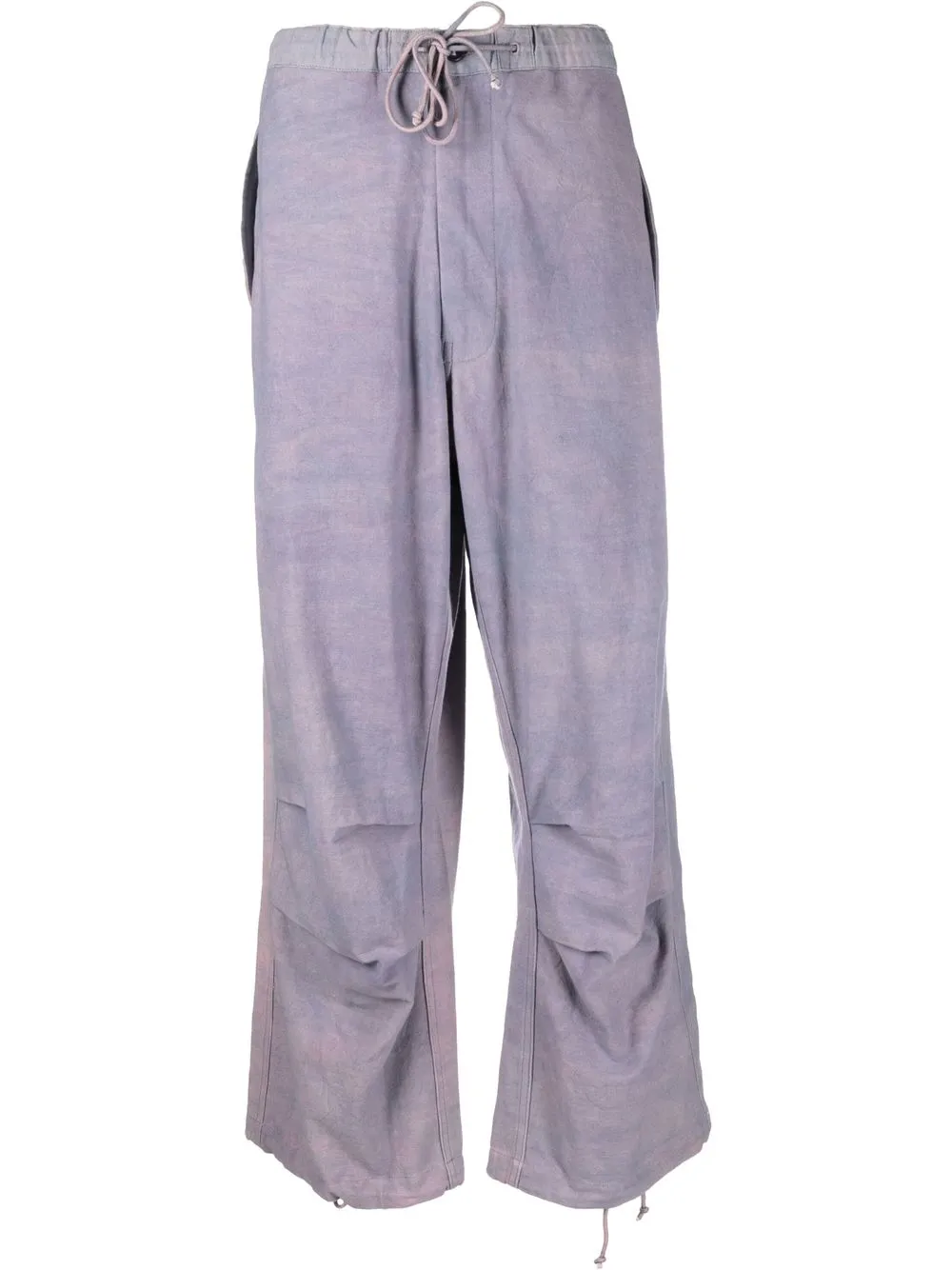 

STORY mfg. pantalones cargo anchos - Morado