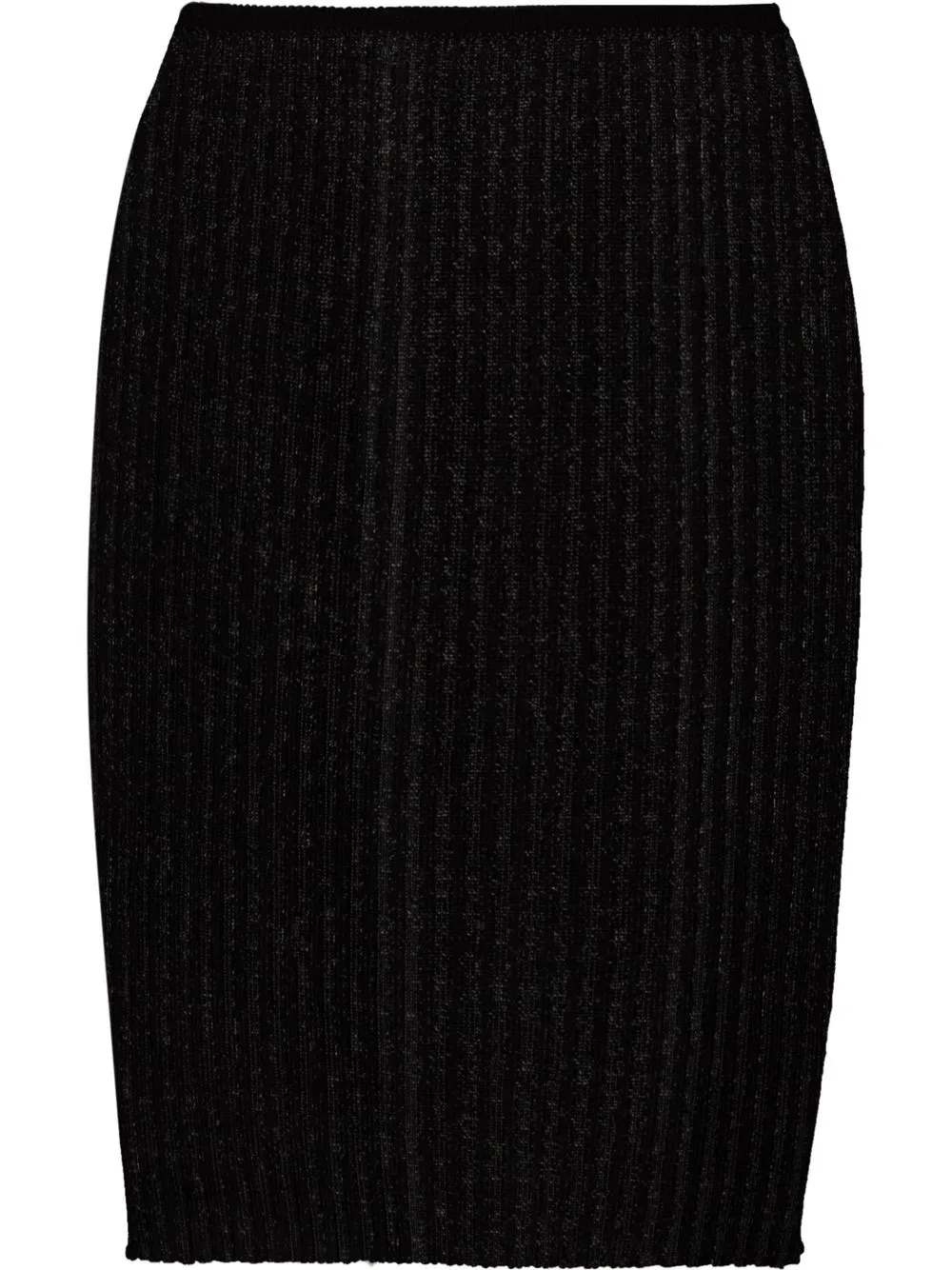 

A. ROEGE HOVE Emma ribbed-knit skirt - Black